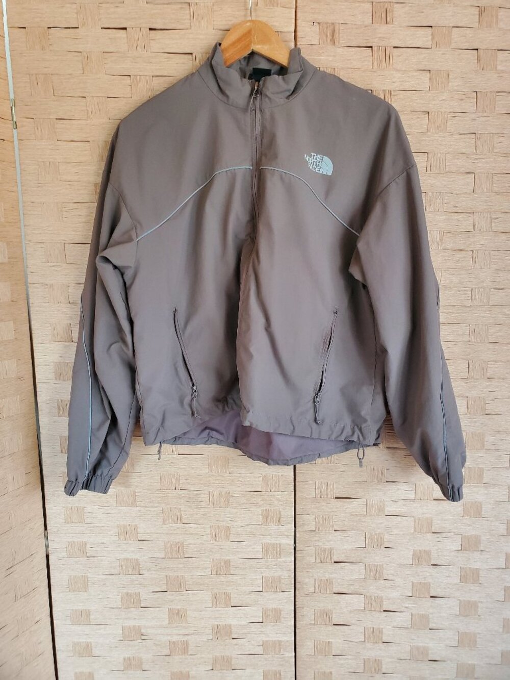 The North Face Jacket Size Small Zip Up Collard Nylon Jacket